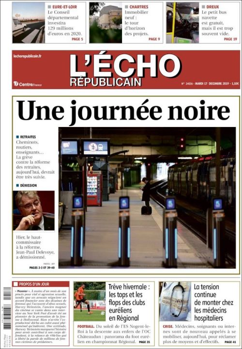 L'Echo Républicain (17 Décembre 2019)