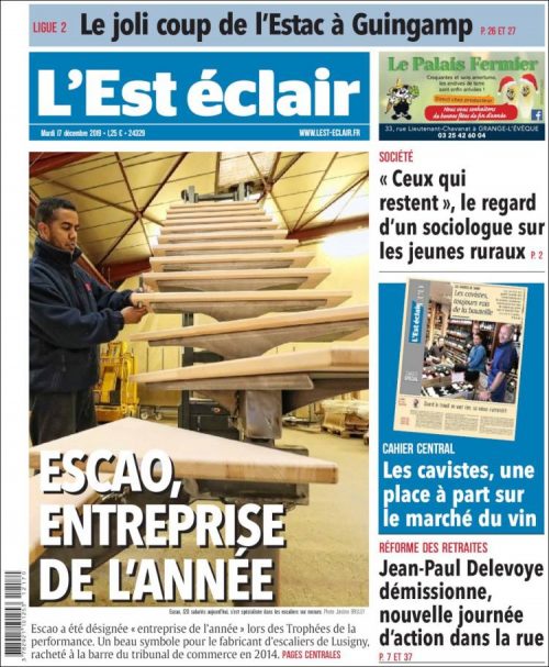 L'Est Eclair (17 Décembre 2019)